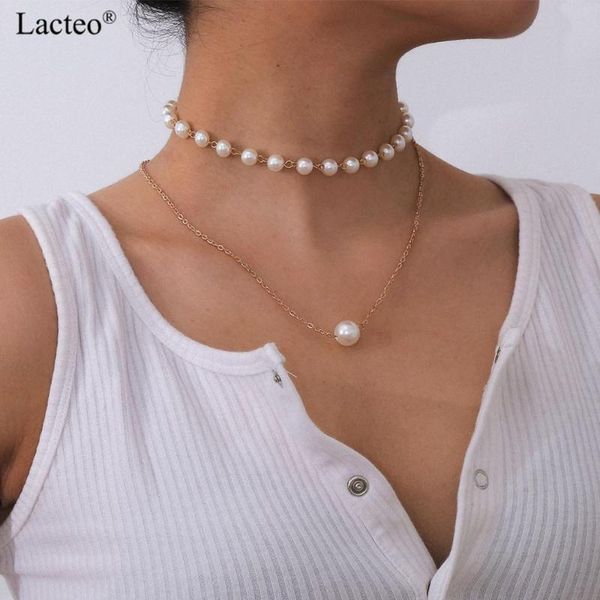 chokers lacteo steampunk double layered imitation pearl choker necklace street hip hop pendant jewelry for women gifts, Golden;silver
chokers lacteo steampunk double layered imitation pearl choker necklace street hip hop pendant jewelry for women gifts, Golden;silver