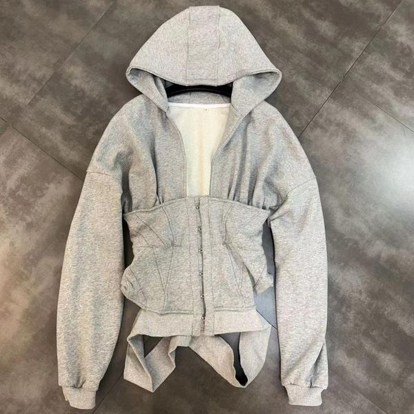 autumn zip hoodie women sweatshirt slim grey corset fashion sport workout gym cotton jacket buckle blouse pullover, Black
autumn zip hoodie women sweatshirt slim grey corset fashion sport workout gym cotton jacket buckle blouse pullover, Black