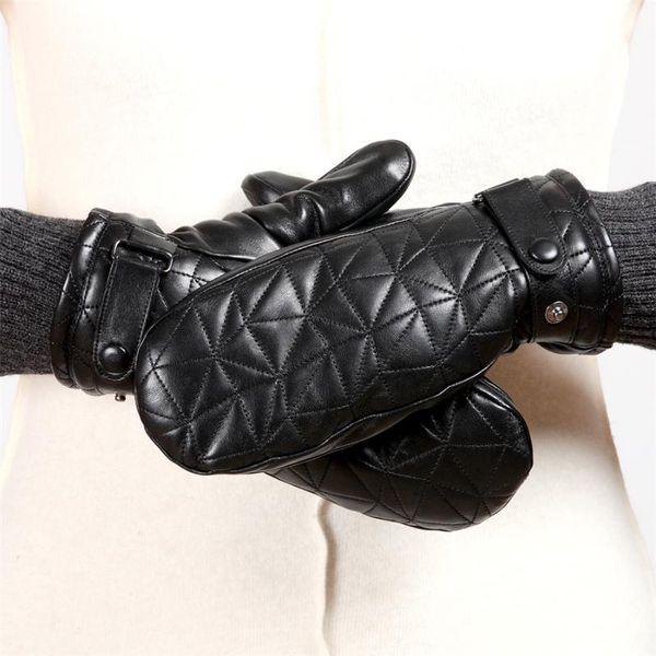 five fingers gloves women genuine leather autumn winter plus velvet thicken sheepskin fingerless female mittens l155ny-5, Blue;gray
five fingers gloves women genuine leather autumn winter plus velvet thicken sheepskin fingerless female mittens l155ny-5, Blue;gray
