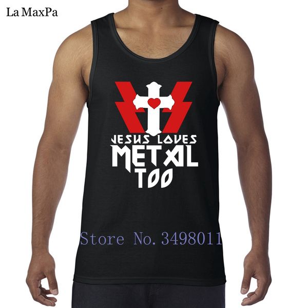 designing pictures jesus loves metal too tank for men singlets funny casual men vest sleeveless shirts fun workout o-neck
designing pictures jesus loves metal too tank for men singlets funny casual men vest sleeveless shirts fun workout o-neck