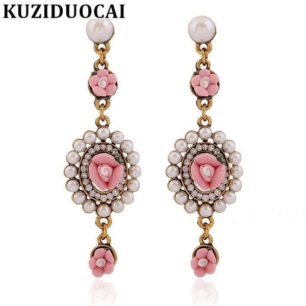 stud kuziduocai fashion jewelry bohe pearl fresh flowers droplet rhinestones long earrings for women brincos pendientes a-64, Golden;silver
stud kuziduocai fashion jewelry bohe pearl fresh flowers droplet rhinestones long earrings for women brincos pendientes a-64, Golden;silver