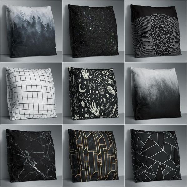 black plaid double side print cushion cover polyester decorative for sofa seat soft throw pillow case cover 45x45cm home decor 
black plaid double side print cushion cover polyester decorative for sofa seat soft throw pillow case cover 45x45cm home decor