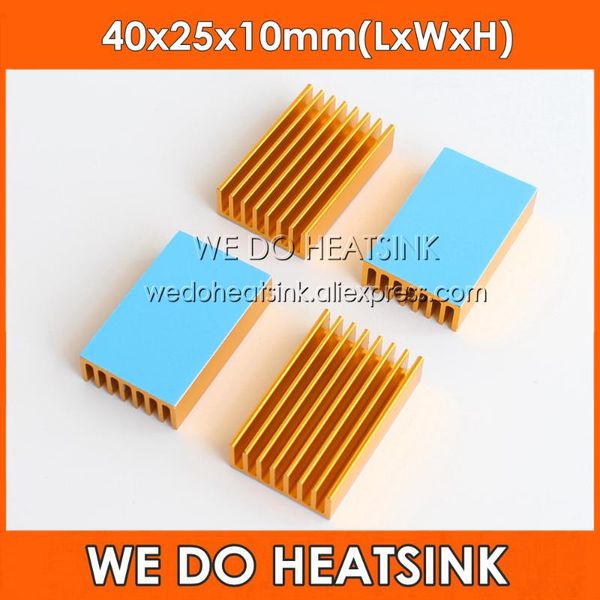 мы heatsink gold экструдированный алюминиевый теплоотвод 40x25x10mm для чип cpu gpu vga ram led ик излучателем, cooler 
мы heatsink gold экструдированный алюминиевый теплоотвод 40x25x10mm для чип cpu gpu vga ram led ик излучателем, cooler