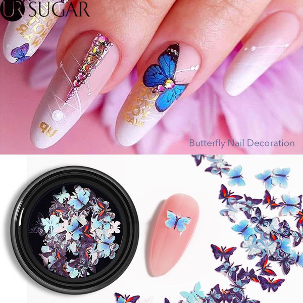 1 box butterfly nail sequins paillette tips mixed colors sparkly holographics nail flakes slices 3d art decoration diy, Silver;gold
1 box butterfly nail sequins paillette tips mixed colors sparkly holographics nail flakes slices 3d art decoration diy, Silver;gold