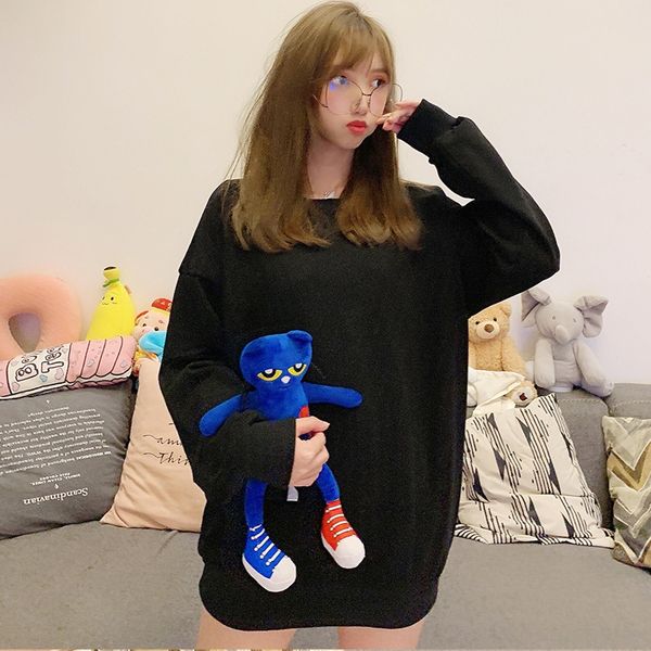 black women's 2020 autumn sweater new solid color round neck cotton sweater women'sshoulder loose korean style qpuh1
black women's 2020 autumn sweater new solid color round neck cotton sweater women'sshoulder loose korean style qpuh1
