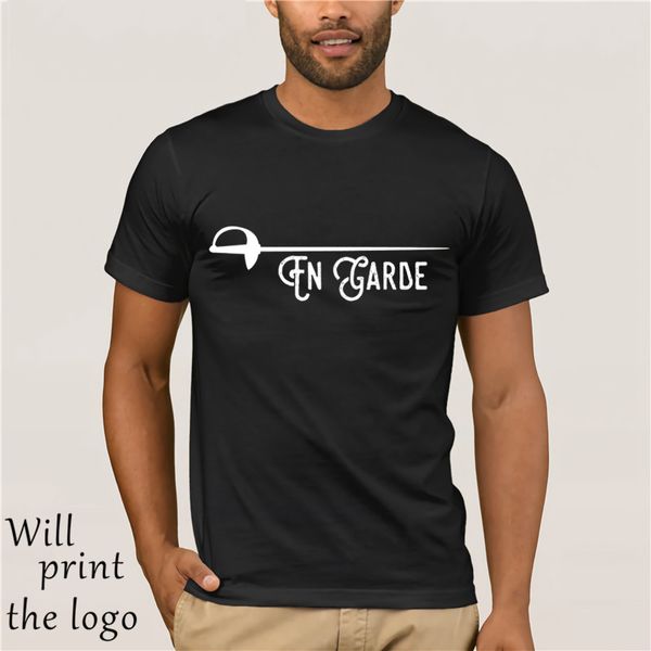 en garde fencing shirt, funny sabre sword fencer gift