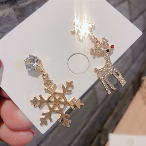 женщины симпатичные серьги серебро pins рождество элк снежинка белл асимметрия падение серьги для девушки мода ювелирные аксессуары, Silver
женщины симпатичные серьги серебро pins рождество элк снежинка белл асимметрия падение серьги для девушки мода ювелирные аксессуары, Silver