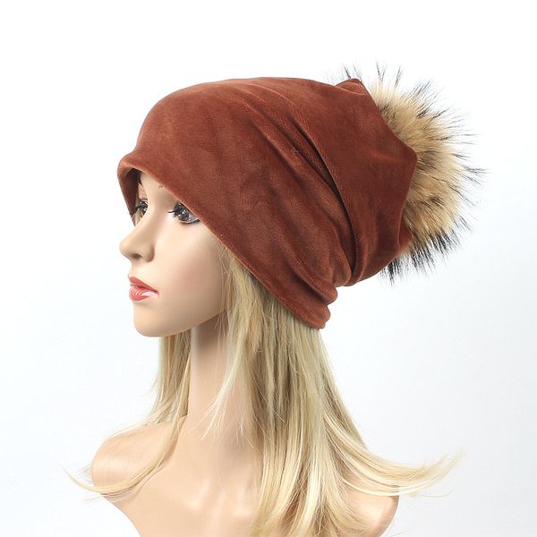 women's beanie with raccoon pompom winter warm velvet slouchy beanies for femme pompom ball skullies&beanies dropshipping, Blue;gray
women's beanie with raccoon pompom winter warm velvet slouchy beanies for femme pompom ball skullies&beanies dropshipping, Blue;gray