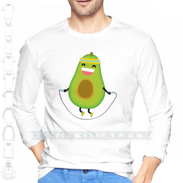 cute kawaii fitness avocado rope jumping custom design print for men women cotton new cool tee t shirt big size
cute kawaii fitness avocado rope jumping custom design print for men women cotton new cool tee t shirt big size