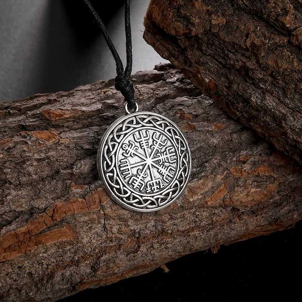 teamer viking runes necklace vegvisir compass pendant necklace odin's symbol of norse runic rope chain women men amulet jewelry, Silver
teamer viking runes necklace vegvisir compass pendant necklace odin's symbol of norse runic rope chain women men amulet jewelry, Silver