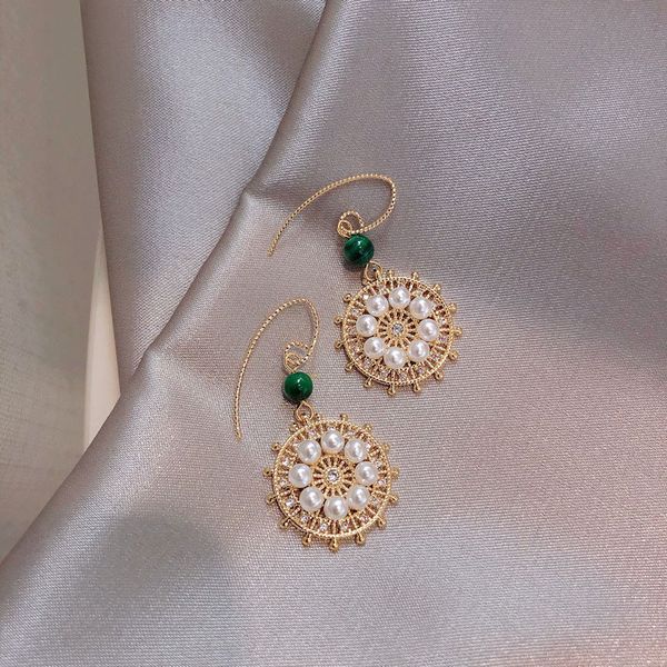 dangle & chandelier korean pearl earrings rudder turntable full crystal temperament personality flower, Silver
dangle & chandelier korean pearl earrings rudder turntable full crystal temperament personality flower, Silver
