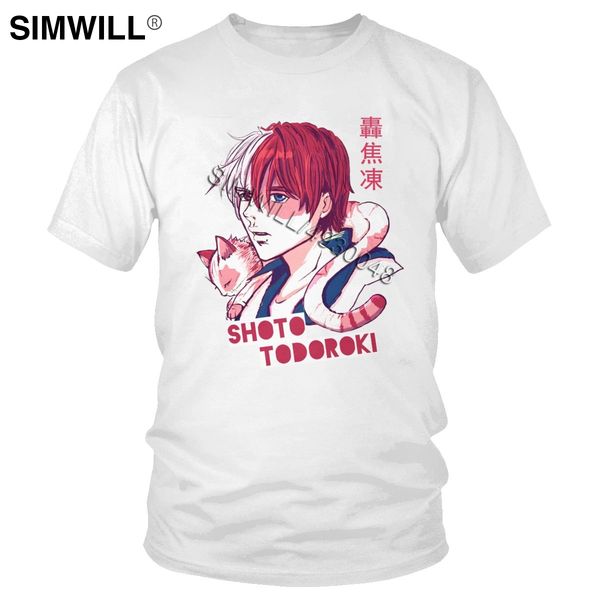 cool my hero academia tees mens japanese manga cotton t shirts short sleeve s todoroki with a kitten cat t-shirt merchandise
cool my hero academia tees mens japanese manga cotton t shirts short sleeve s todoroki with a kitten cat t-shirt merchandise