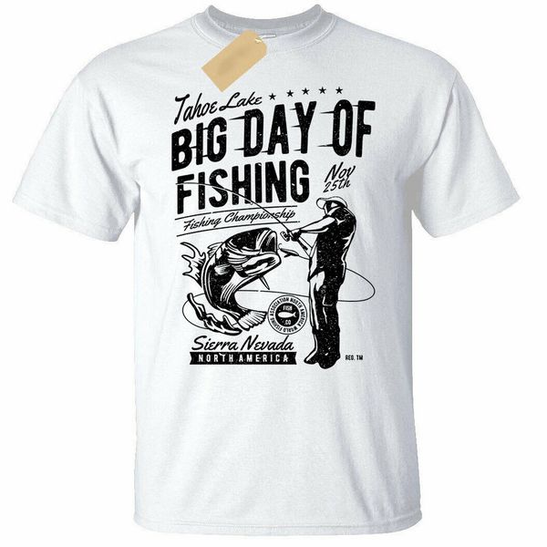 big day of fishing tee t shirt mens fisherman gift angler tee white street plus size t-shirt
big day of fishing tee t shirt mens fisherman gift angler tee white street plus size t-shirt