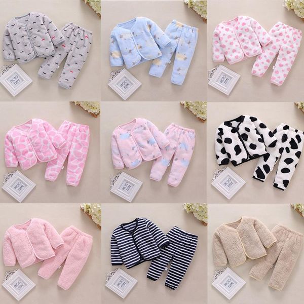 newborn baby girl boy fleece thick warm pants set pajamas sleepwear clothes winter warm pijama kids fashion pijama infantil, Blue;red
newborn baby girl boy fleece thick warm pants set pajamas sleepwear clothes winter warm pijama kids fashion pijama infantil, Blue;red