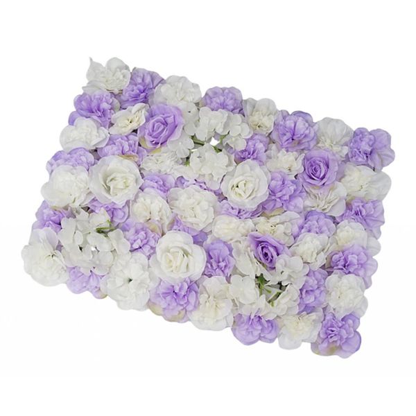 pack of 3 romantic simulation silk flower wall panel mat for wedding backdrop venue decor white and purple
pack of 3 romantic simulation silk flower wall panel mat for wedding backdrop venue decor white and purple