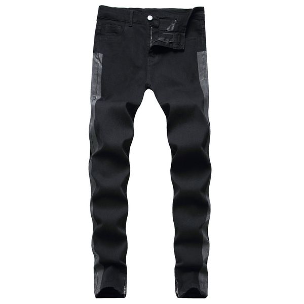 european and american men jeans amazon wish to print black feet mouth zipper jeans male the new pair of pants, Blue
european and american men jeans amazon wish to print black feet mouth zipper jeans male the new pair of pants, Blue