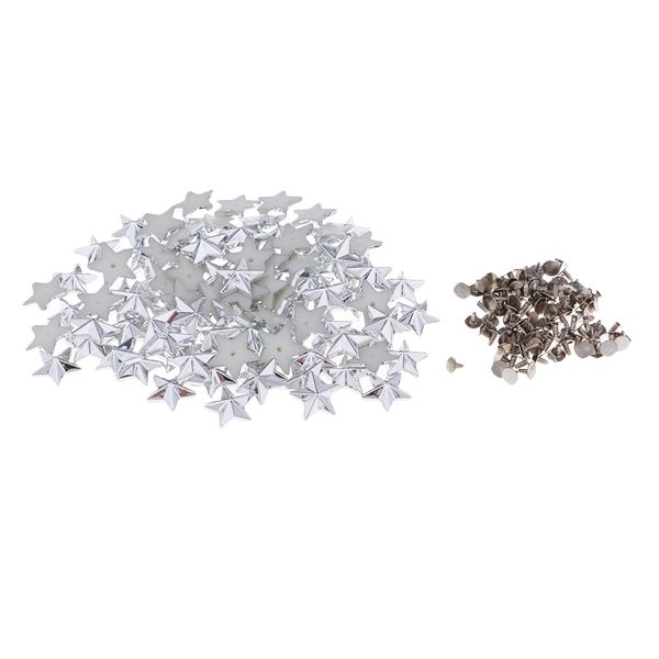 100 sets star rivet studs spots leather rivets spikes for diy clothes bag decoration
100 sets star rivet studs spots leather rivets spikes for diy clothes bag decoration