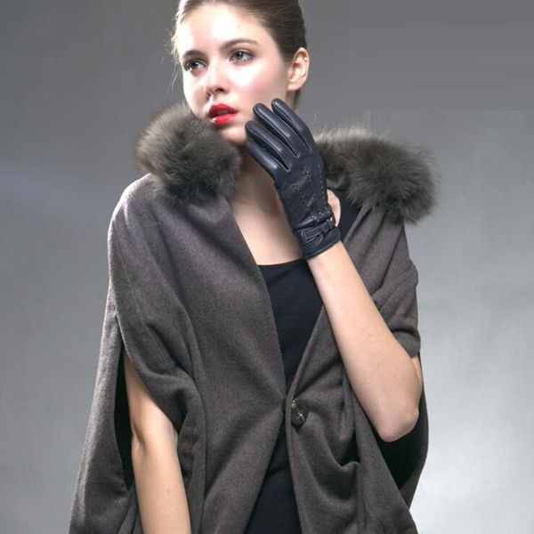 women winter warm gloves sheepskin fashion lady pure color mittens genuine leather driving outdoor hand muff h3227, Blue;gray
women winter warm gloves sheepskin fashion lady pure color mittens genuine leather driving outdoor hand muff h3227, Blue;gray