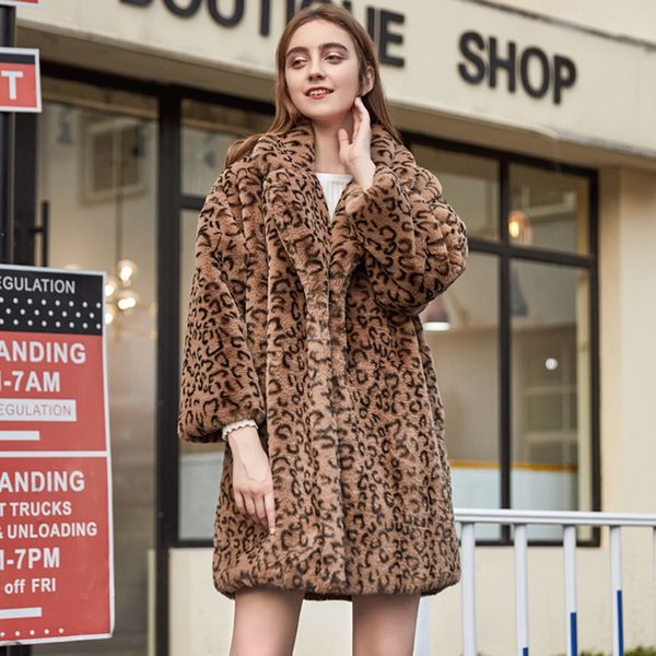 savabien thick warm leopard coat faux fur coat women winter long fake fur jacket vintage streetwear furry ladies outerwear parka, Black
savabien thick warm leopard coat faux fur coat women winter long fake fur jacket vintage streetwear furry ladies outerwear parka, Black