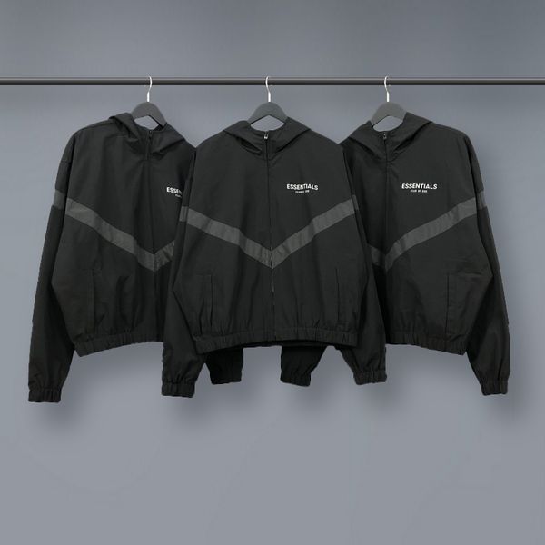 trendy fog double-line jacket fear of god essentials 3m reflective jacket hooded shell jacket, White;black
trendy fog double-line jacket fear of god essentials 3m reflective jacket hooded shell jacket, White;black
