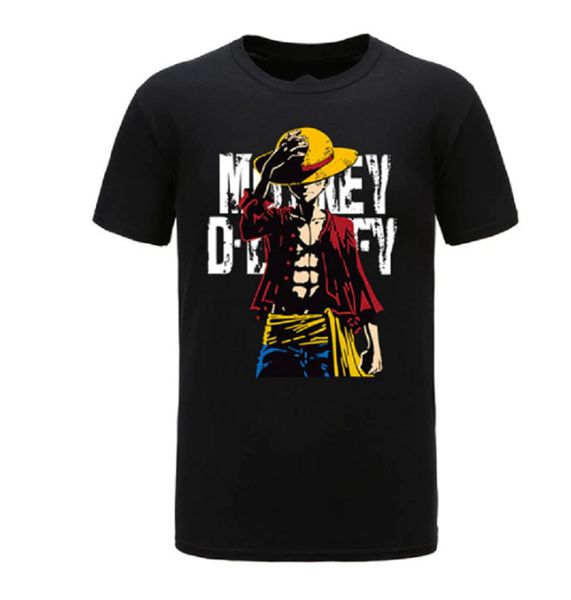 cotton t-shirt fashion japanese anime short sleeve round neckline summer casual tee shirt