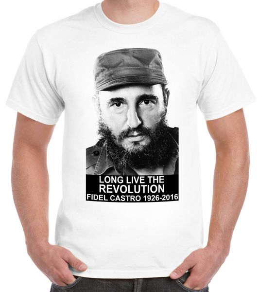 2019 menfashion short sleeved camisetas fidel castro tribute long live the revolution 1926-2016 dead cuba che comrade
2019 menfashion short sleeved camisetas fidel castro tribute long live the revolution 1926-2016 dead cuba che comrade