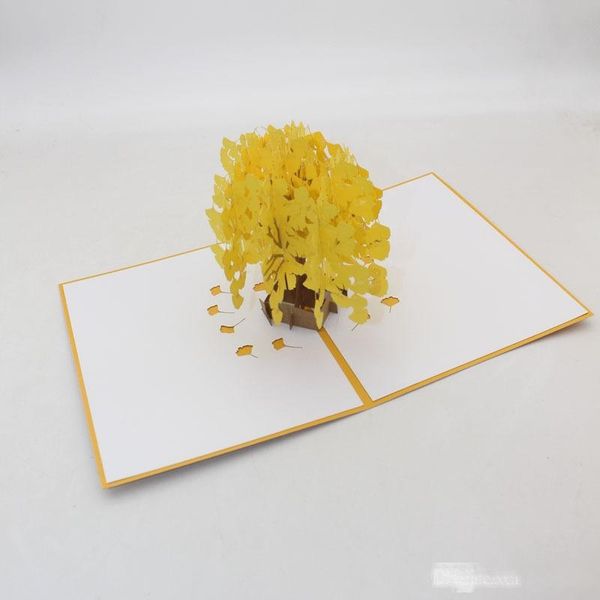 handmade kirigami origami 3d pop up gingkgo tree greeting cards invitation postcard for birthday christmas party gift
handmade kirigami origami 3d pop up gingkgo tree greeting cards invitation postcard for birthday christmas party gift