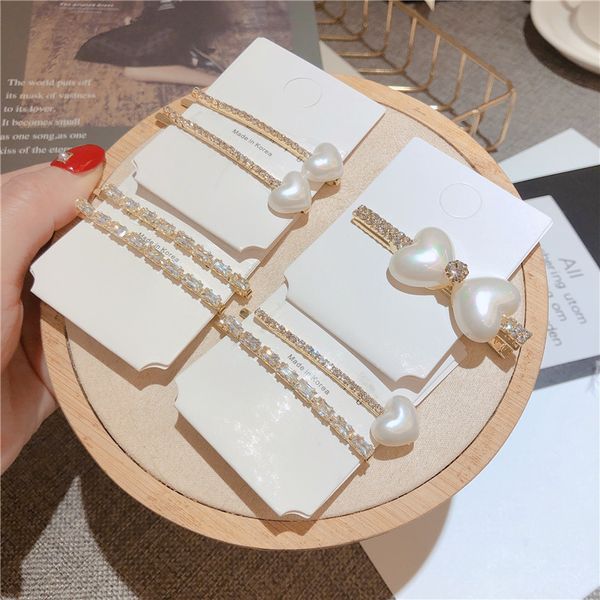 2pcs/set fashion pearl hair accessories rhinestone clips snap button hair pin for women girls sweet hairpin clip jewelry, Golden;silver
2pcs/set fashion pearl hair accessories rhinestone clips snap button hair pin for women girls sweet hairpin clip jewelry, Golden;silver