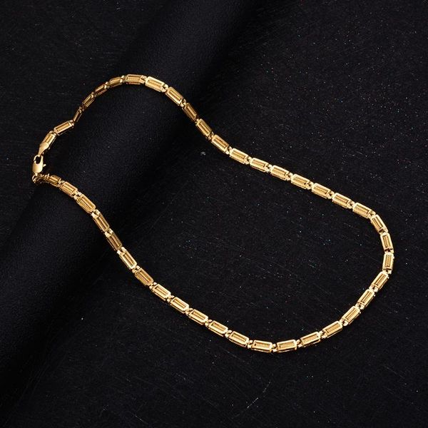 WANDO Punk Link Chain For Man Unisex Jewelry High quality Dubai Necklace Couples Jewelry Gifts 45cm N6, Silver
WANDO Punk Link Chain For Man Unisex Jewelry High quality Dubai Necklace Couples Jewelry Gifts 45cm N6, Silver