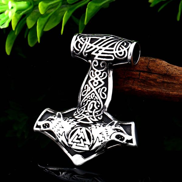 beier stainless steel norse viking dropshipping 1pcs hammer mjolnir wolf head pendant necklace scandinavian jewelrylp447, Silver
beier stainless steel norse viking dropshipping 1pcs hammer mjolnir wolf head pendant necklace scandinavian jewelrylp447, Silver