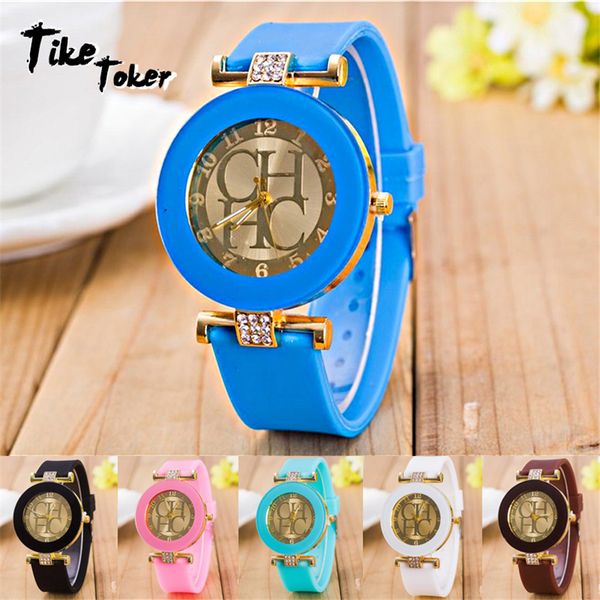2020 fashion black geneva casual chhc quartz women watches crystal silicone watches relogio feminino wrist watch, Slivery;brown
2020 fashion black geneva casual chhc quartz women watches crystal silicone watches relogio feminino wrist watch, Slivery;brown