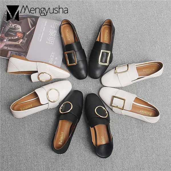 metal circle white leather shoes woman buckle slip on loafers flats ladies moccasins comfortable driving creepers tenis shoes, Black
metal circle white leather shoes woman buckle slip on loafers flats ladies moccasins comfortable driving creepers tenis shoes, Black