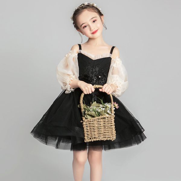 black beads communion dresses embroidery flower girl mesh formal dress summer new children ball gown mini costume pageant, Red;yellow
black beads communion dresses embroidery flower girl mesh formal dress summer new children ball gown mini costume pageant, Red;yellow