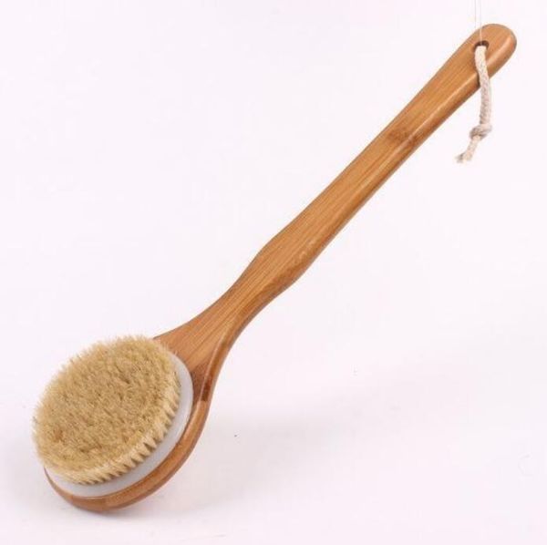 40cm long bamboo body bath brushes soft boar bristles long handle back brush spa brush bath massager
40cm long bamboo body bath brushes soft boar bristles long handle back brush spa brush bath massager