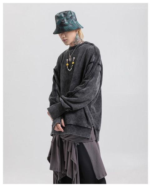 high street style pullover solid color mens sweatshirts casual males clothing vintage men designer sweatshirts fashion loose, Black
high street style pullover solid color mens sweatshirts casual males clothing vintage men designer sweatshirts fashion loose, Black