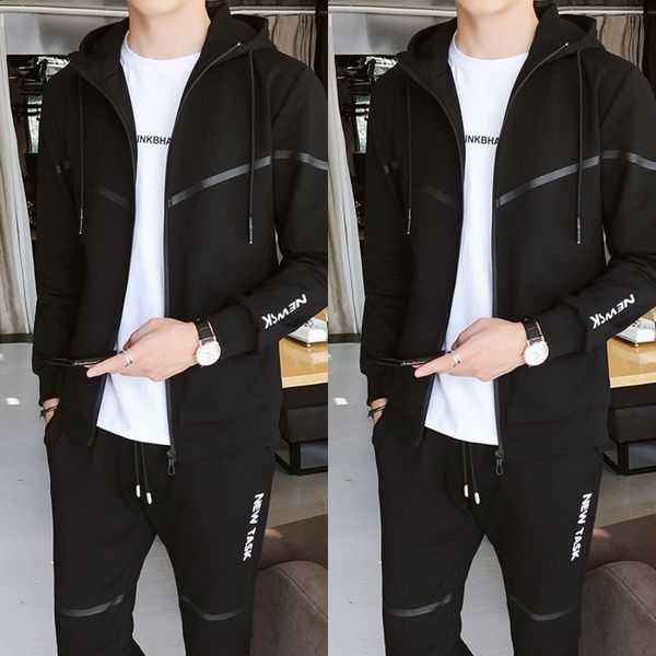 spring and autumn sweater men's 2019 new hooded casual coat sweater coatsuit youth coat autumn fashionable men's sports suit o0q3u, Black
spring and autumn sweater men's 2019 new hooded casual coat sweater coatsuit youth coat autumn fashionable men's sports suit o0q3u, Black