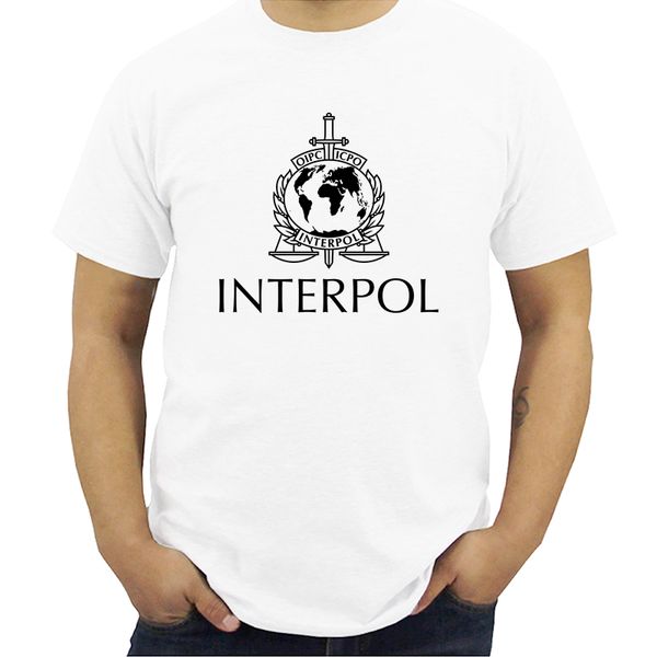 new interpol logo t-shirt international police print t shirt summer men's short sleeve o-neck shirts male cool tees
new interpol logo t-shirt international police print t shirt summer men's short sleeve o-neck shirts male cool tees