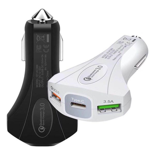 3.0 usb car charger safety hammer for mobile phone tablet gps fast charger car-charger dual usb car phone charger adapter in car
3.0 usb car charger safety hammer for mobile phone tablet gps fast charger car-charger dual usb car phone charger adapter in car