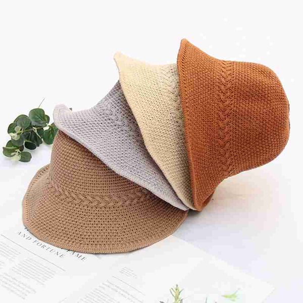 myzoper 2020 new foldable solid color hollow korean version basin cap casual tide breathable knitting fisherman's hat cap, Blue;gray
myzoper 2020 new foldable solid color hollow korean version basin cap casual tide breathable knitting fisherman's hat cap, Blue;gray