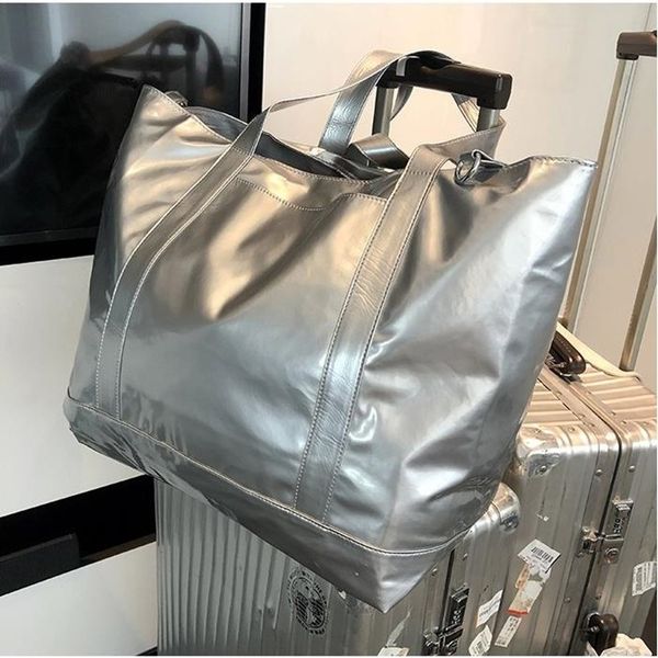 brand designer large casual tote bag waterproof travel bags patent leather luxury handbags women simple shopping shoulder bag t200914
brand designer large casual tote bag waterproof travel bags patent leather luxury handbags women simple shopping shoulder bag t200914