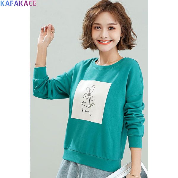 women's hoodies & sweatshirts kafakace 2021 women flower pattern printed &tees casual long sleeve pullover, Black
women's hoodies & sweatshirts kafakace 2021 women flower pattern printed &tees casual long sleeve pullover, Black