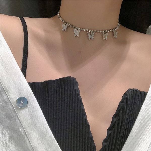 chokers 2021 sale kpop fashion aesthetic crystal butterfly pendant necklace for women egirl friends wedding party jewelry, Golden;silver
chokers 2021 sale kpop fashion aesthetic crystal butterfly pendant necklace for women egirl friends wedding party jewelry, Golden;silver