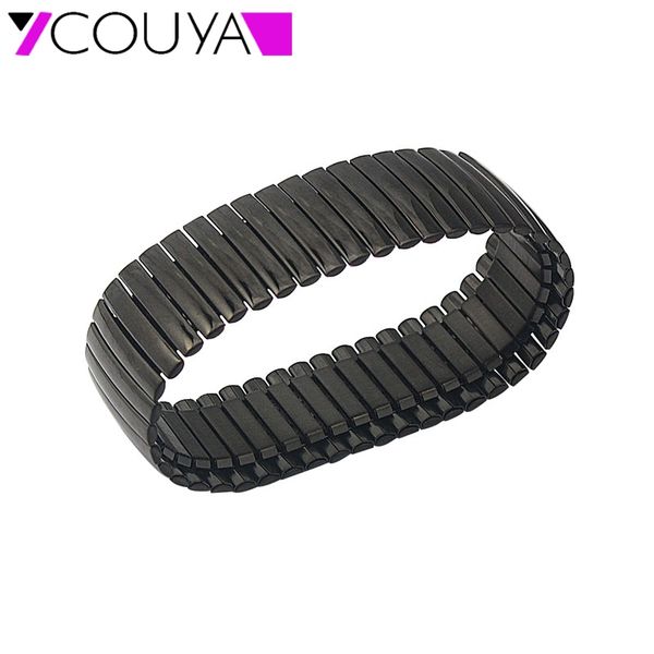 2020 black bracelet for men women gold silver color black width bracelets stainless steel spring jewelry simple design b10027, Golden;silver
2020 black bracelet for men women gold silver color black width bracelets stainless steel spring jewelry simple design b10027, Golden;silver