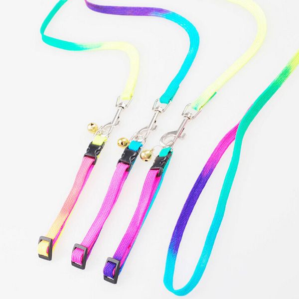 dog collars & leashes adjustable pet puppy chain 1.2m rainbow mascotas leash soft walking harness lead
dog collars & leashes adjustable pet puppy chain 1.2m rainbow mascotas leash soft walking harness lead