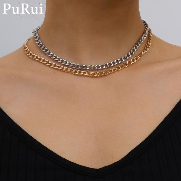pendant necklaces gothic chains choker necklace for women hip-hop layered cuban men couple lovers rock collar charm, Silver
pendant necklaces gothic chains choker necklace for women hip-hop layered cuban men couple lovers rock collar charm, Silver