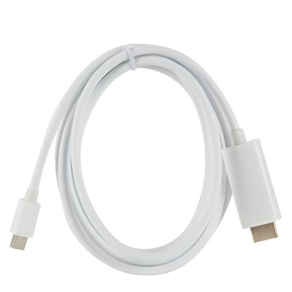 1.8m 6ft mini display port mini dp to hdmi 1080p adapter cable for mac macbook pro pc 140pcs/lot
1.8m 6ft mini display port mini dp to hdmi 1080p adapter cable for mac macbook pro pc 140pcs/lot
