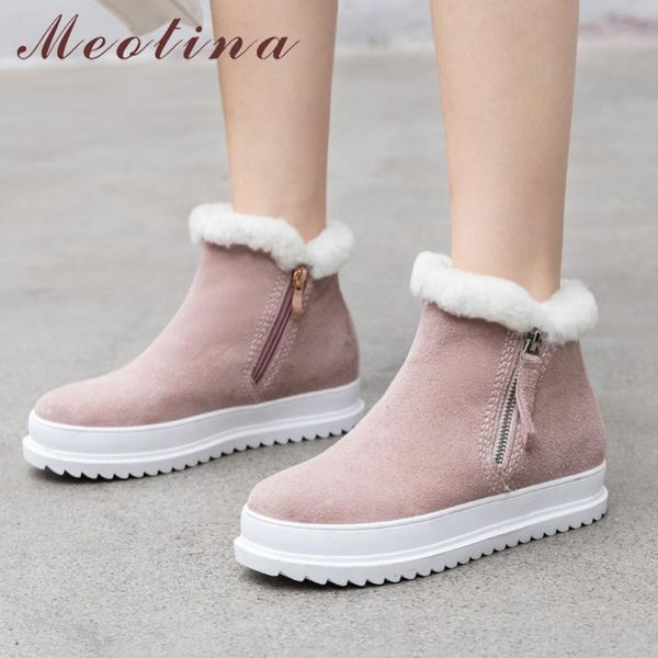 meotina корова suede snow boots женская обувь натуральной кожи платформы flats ботильоны zip шерсть мех теплый короткие женские зима 43, Black
meotina корова suede snow boots женская обувь натуральной кожи платформы flats ботильоны zip шерсть мех теплый короткие женские зима 43, Black