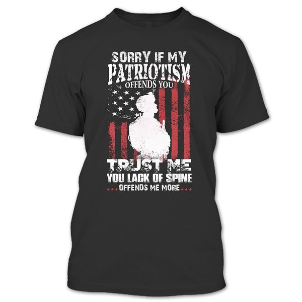 2020 casual short sleeve tshirt novelty sorry if my patriotism offends you t shirt, proud of country shirt, lifestyle shirt
2020 casual short sleeve tshirt novelty sorry if my patriotism offends you t shirt, proud of country shirt, lifestyle shirt