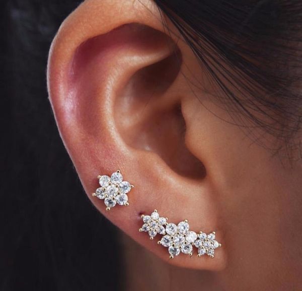 stud 2021 female snowflake earrings real fine 100% 925 sterling silver jewelry zircon double for women, Golden;silver
stud 2021 female snowflake earrings real fine 100% 925 sterling silver jewelry zircon double for women, Golden;silver