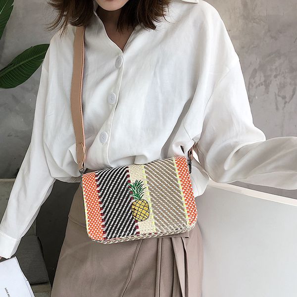women's bag 2020 spring new versatile woven female bag broadband one-shoulder straw messenger
women's bag 2020 spring new versatile woven female bag broadband one-shoulder straw messenger